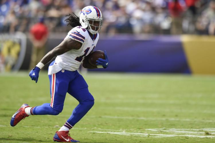 Sammy Watkins tears up the Jets in last season's finale but will a foor injury hamper his production on Thurday night against Gang Green