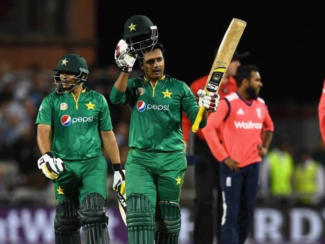 Sharjeel Khan Khalid Latif combined for a 100-run opening stand against England