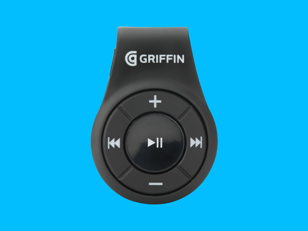 The Griffin iTrip Clip.   Griffin