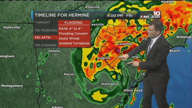 Closings due to Tropical Storm Hermine