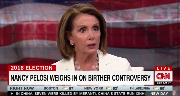 WATCH Pelosi Blames Johnson & Stein for Clinton’s Bad Poll Numbers Josh Guckert