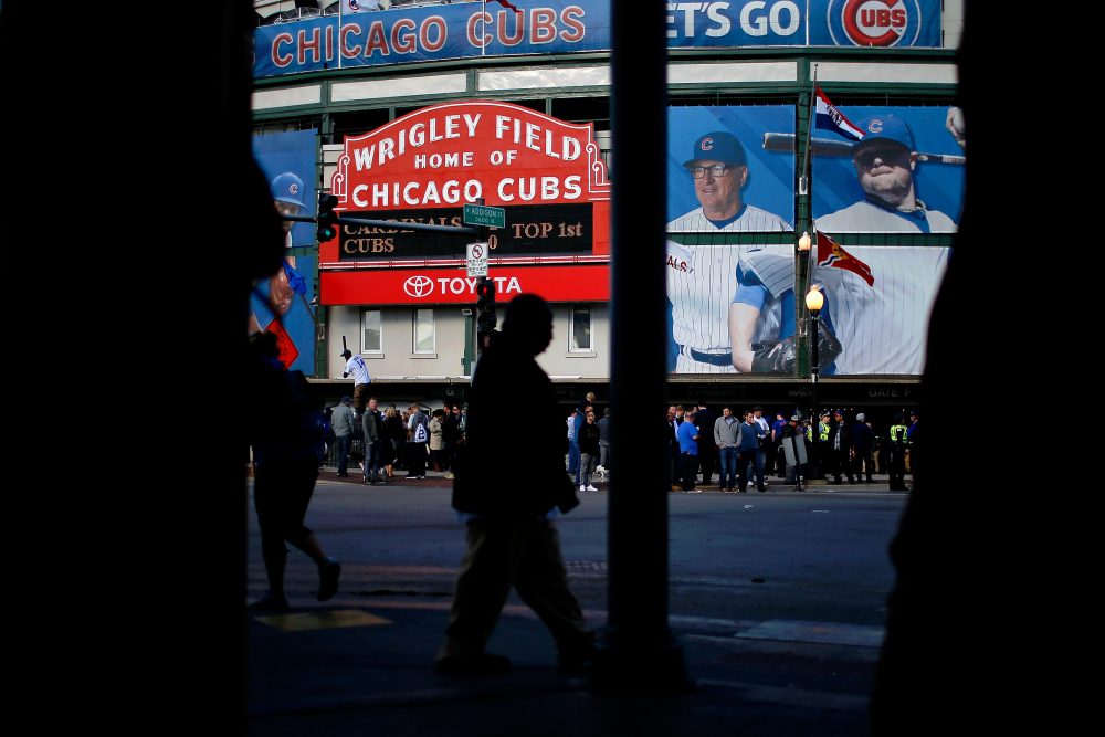 A view of Wrigley Field on Oct. 13 2015 in Chicago. The Chicago Cubs last night won the division title for the first time since 2008