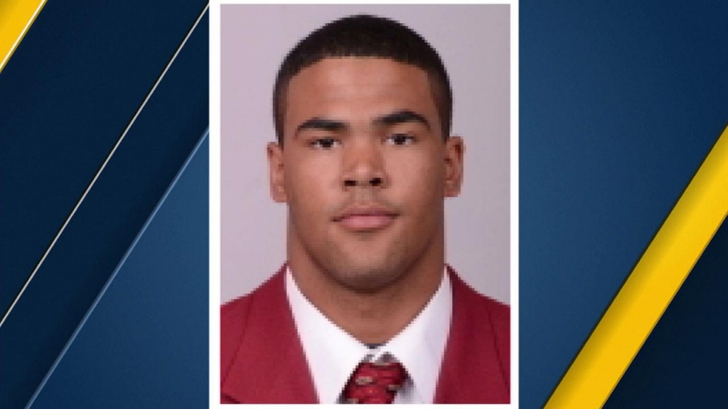 USC Trojans defensive end Don Hill is shown in