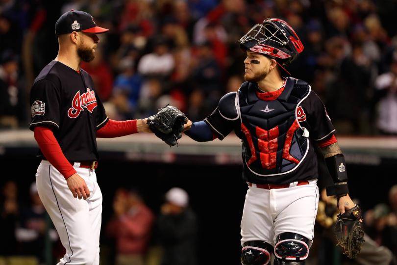 Corey Kluber Roberto Perez