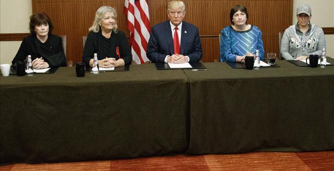 Trump Wanted To Place Clinton Accusers In Family Box At Debate Security Threatened To Remove Them