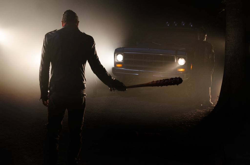 NOT TO BE USED UNTIL 10/24/16 at 1:00 AM EST <<< Jeffrey Dean Morgan as Negan- The Walking Dead _ Season 7 Episode 1