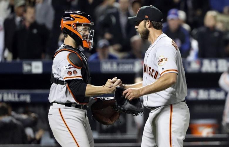 MLB NL Wild Card San Francisco Giants at New York Mets