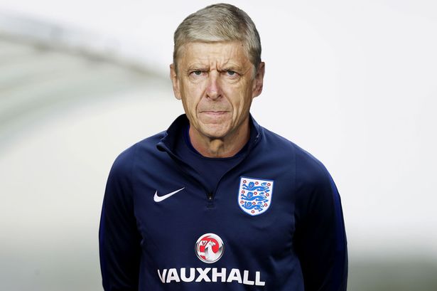 How Wenger would look in England kit if he left Arsenal after 20 years in charge