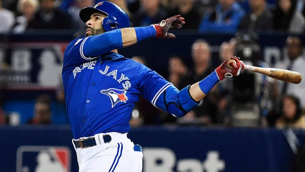 Jose Bautista and the Toronto Blue Jays defeated the Baltimore Orioles in the American League wild-card game Tuesday night at Rogers Centre