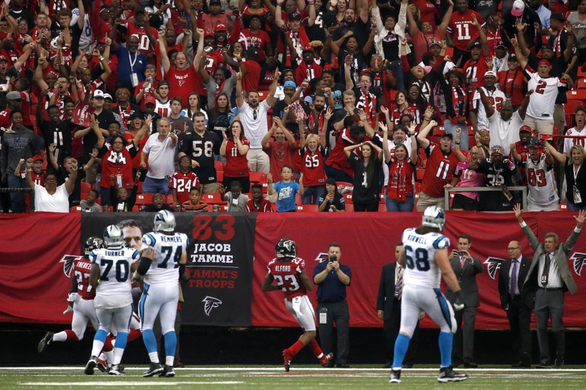 Matt Ryan and Julio Jones absolutely shredded the Carolina Panthers