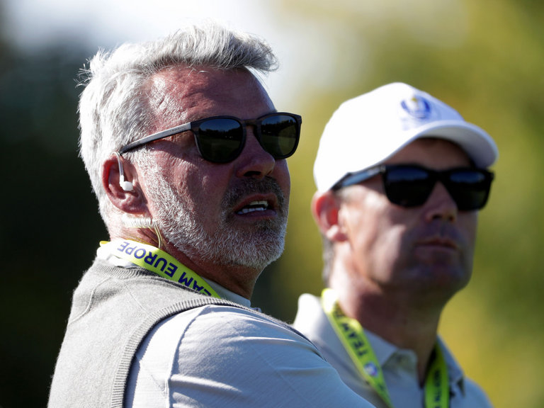 Darren Clarke's side head into the final day three points behind