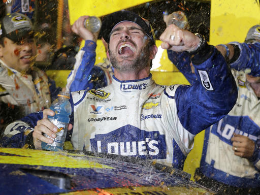 Jimmie Johnson seizes record-tying 7th NASCAR championship