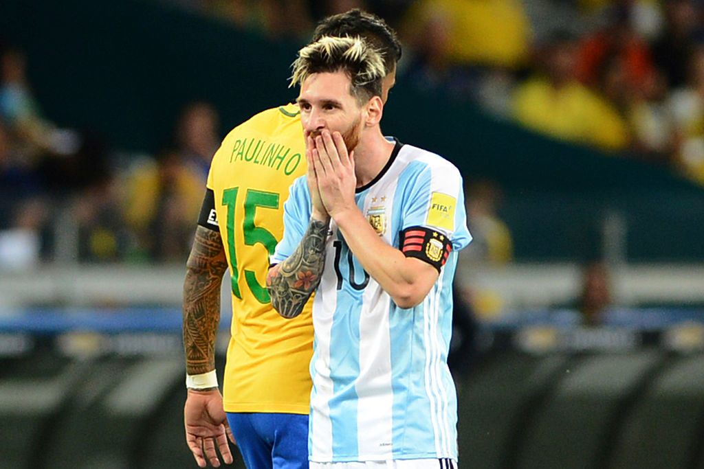 Lionel Messi admits Argentina are in the 'sh*t&#039 after Coutinho and Neymar inspire Brazil victory