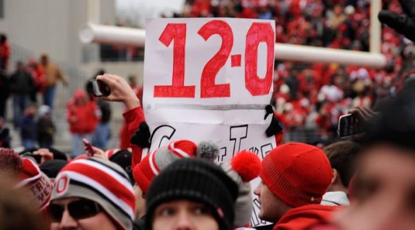 Buckeyes 12-0 in 2012