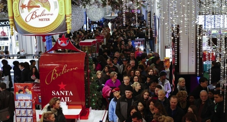 Black Friday shoppers at Macy’s in Herald Square