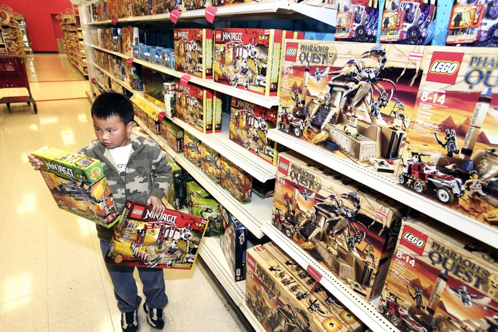 Lego sets iPads drive record online sales on Black Friday