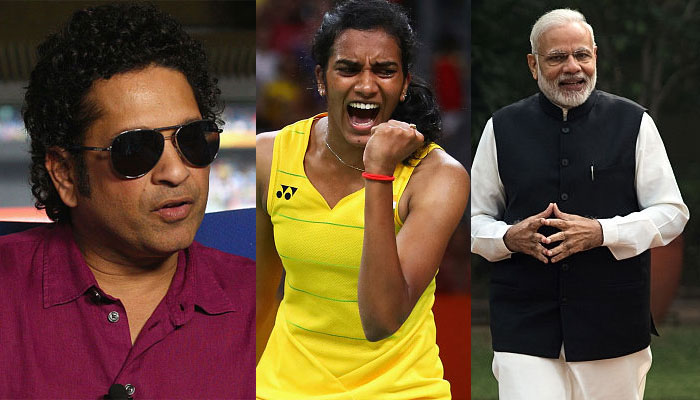 PV Sindhu wins China Open Narendra Modi Sachin Tendulkar congratulate shuttler on maiden Super Series title