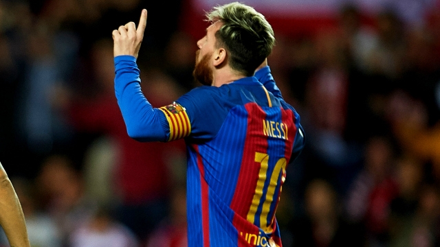 Celtic with Lionel Messi might have beaten Barcelona says coach Brendan Rodgers