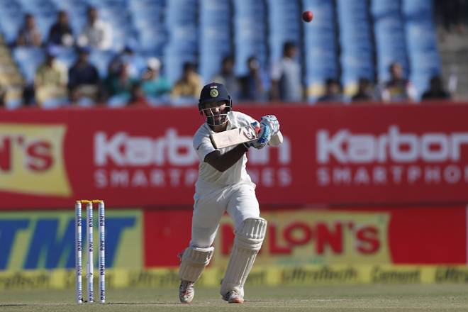 Cheteshwar Pujara in against England on Friday