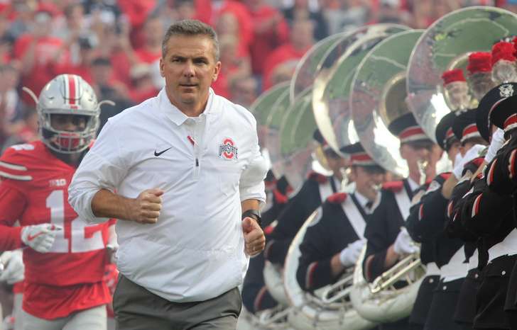 Coach Urban Meyer’s Ohio State Buckeyes will host Michigan in a meeting of top-three teams Saturday