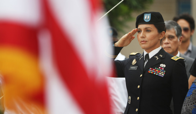 U.S. Rep. Tulsi Gabbard is heading to North Dakota to participate in protests against an oil pipeline