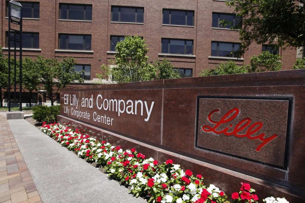 Lilly & Co. corporate headquarters in Indianapolis