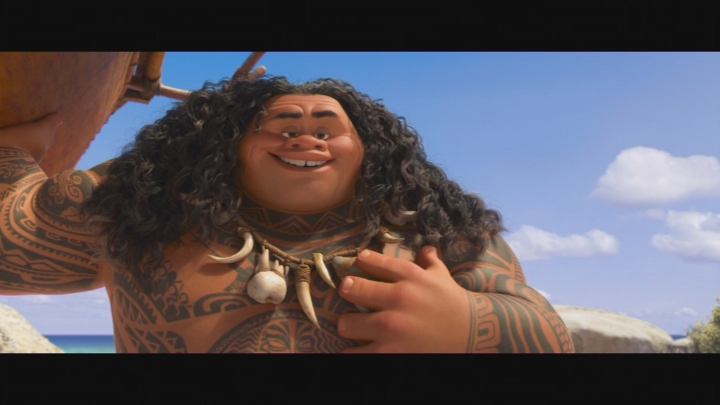 Dwayne Johnson plays demigod'Maui in Moana