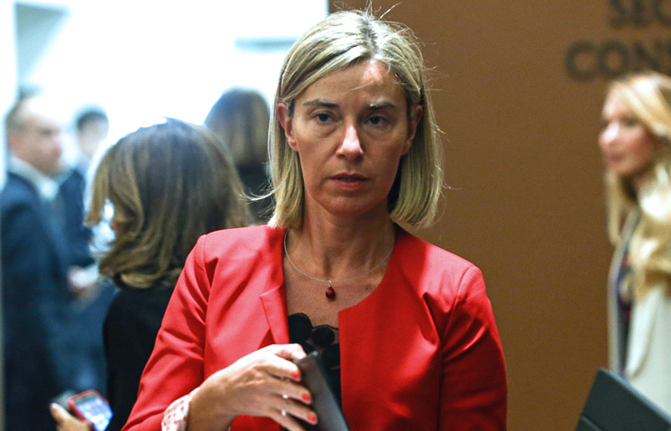 EU foreign policy chief Federica Mogherini