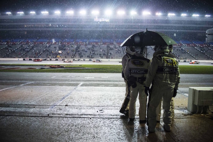 Rain again delaying NASCAR Sprint Cup race at Texas