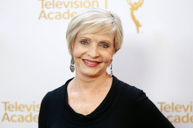 Actress Florence Henderson poses at the Television Academy's Performers Peer Group cocktail reception to celebrate the 66th Primetime Emmy Awards in Beverly Hills California