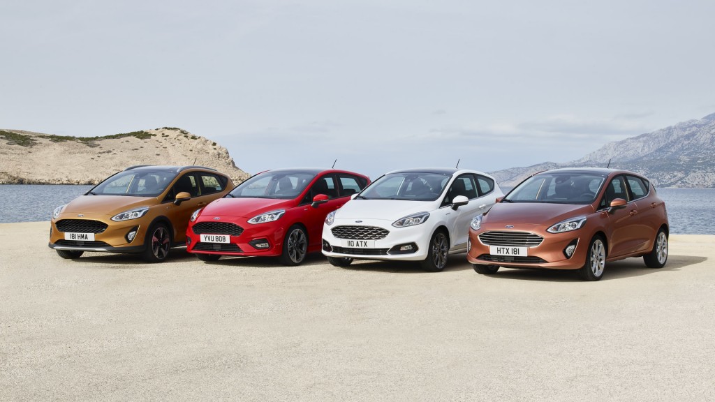 Seventh generation Ford Fiesta arrives with four distinct variations image