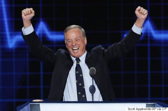 Former Vermont Gov. Howard Dean speaks at the Democratic National Convention in Philadelphia