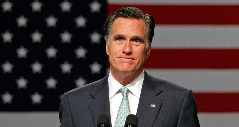 GOP Presidential Candidate Mitt Romney Campaigns In Michigan