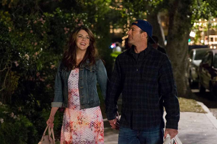 Lauren Graham and Scott Patterson Gilmore Girls A Year in the Life