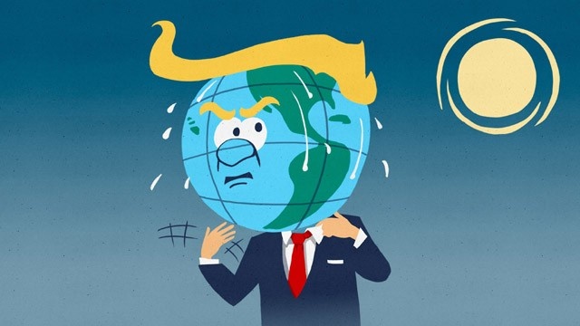 Trump climate change graphic