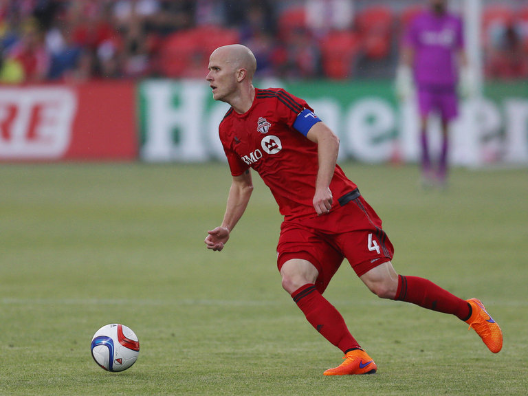 Michael Bradley was on target for Toronto