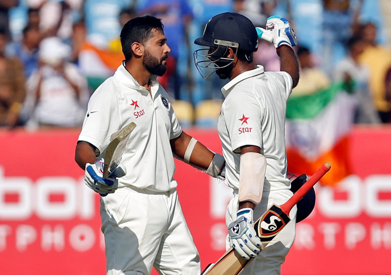 Murali Vijay and Cheteshwar Pujara