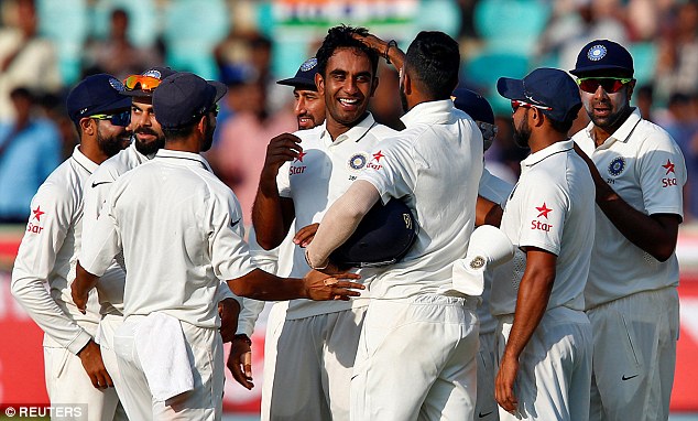 India spinner Jayant Yadav made his dreams a reality after taking his first Test wicket