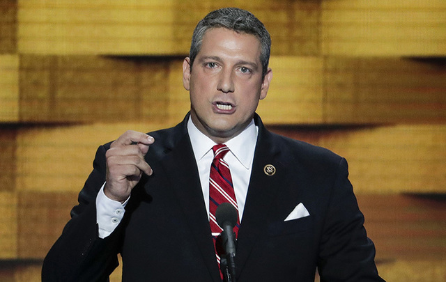 Irish American Congressman Tim Ryan who represents a district in Ohio