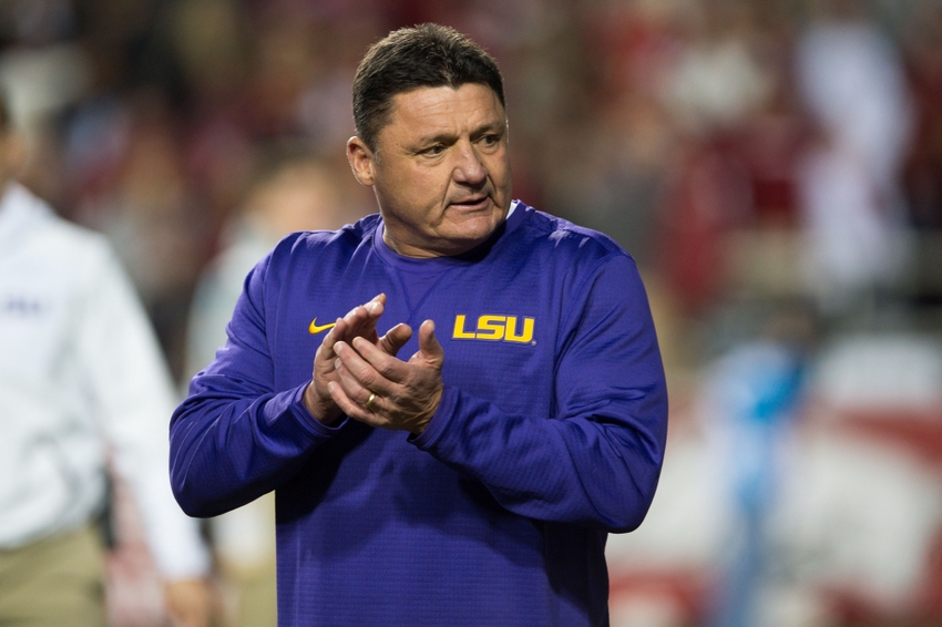 Sources: LSU removes interim tag, hires Orgeron