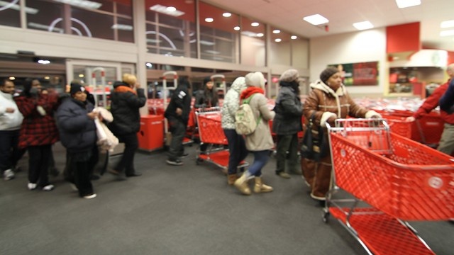 Target Black Friday shoppers