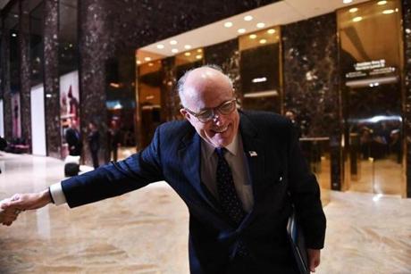 Rudy Giuliani has been a frequent visitor to Trump Tower but reports about Giuliani incurred Donald Trump’s wrath