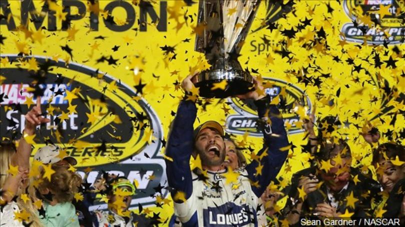 Jimmie Johnson seizes record-tying 7th NASCAR championship