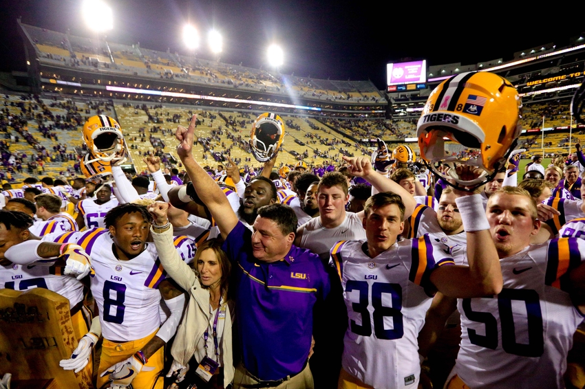 Sources: LSU removes interim tag, hires Orgeron