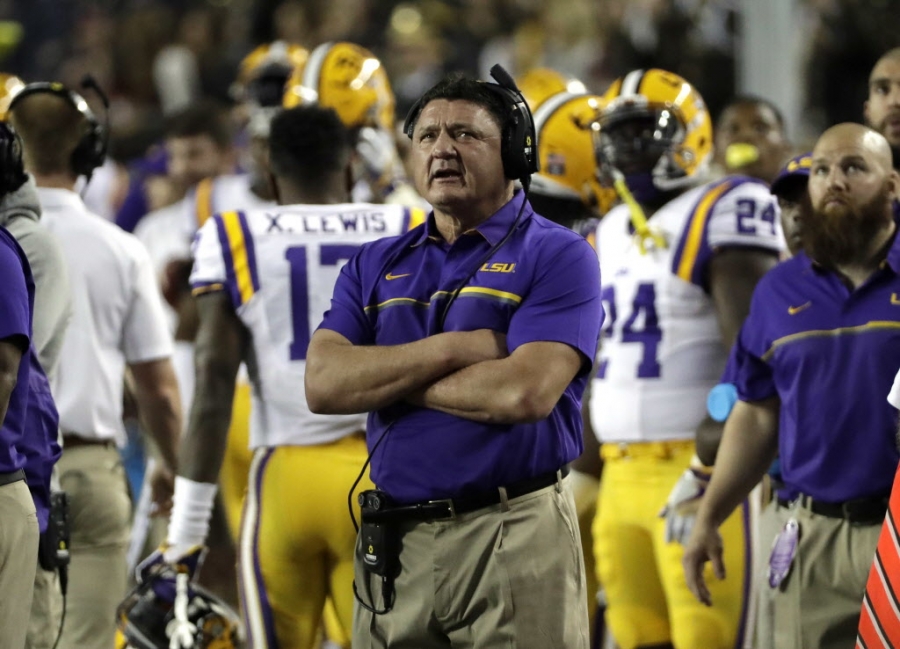 Breaking Ed Orgeron to be named LSU Head Coach