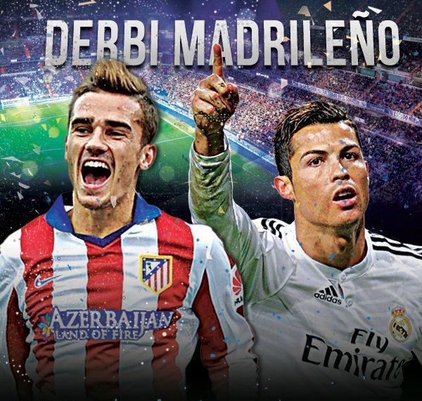 Madrid derby live: Griezmann and Ronaldo will be the stars to watch out for in the Madrid derby