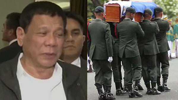 Philippine dictator Marcos to be buried at heroes' cemetery: police