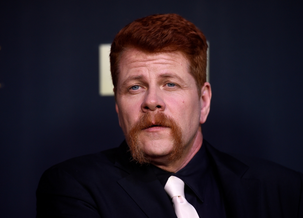 UNIVERSAL CITY CA- OCTOBER 02 Actor Michael Cudlitz attends the season 5 premiere of'The Walking Dead at AMC Universal City Walk