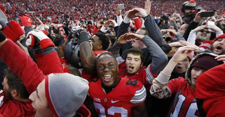 With playoff spots at stake Ohio St beats Michigan in 2OT