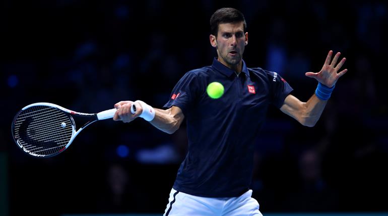 Djokovic just slides past Raonic at ATP World Tour Finals